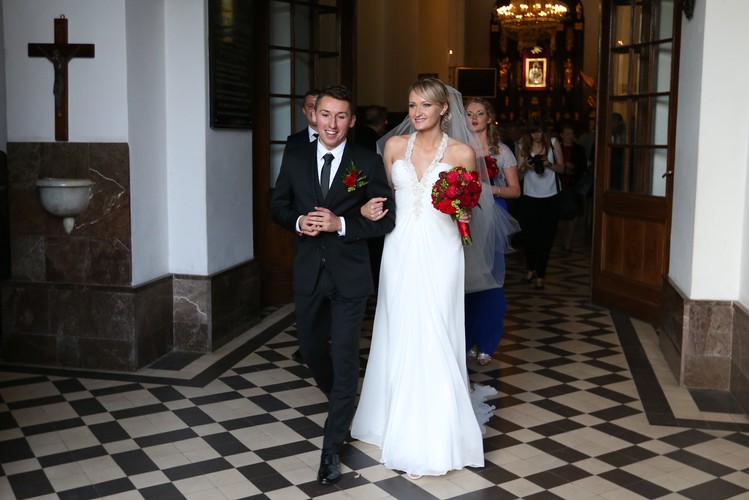 Ślub Radosława Majewskiego