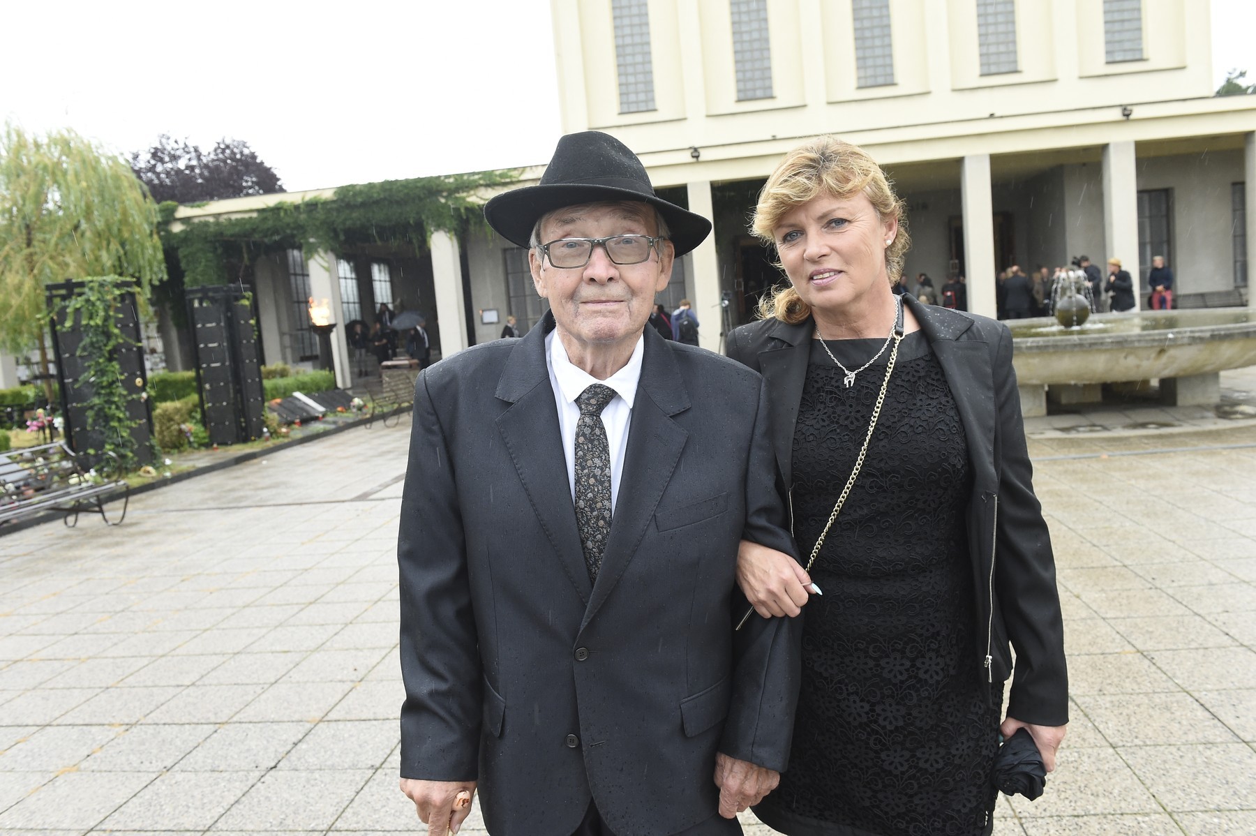 Rudolf Jelínek († 89) a jeho manželka Martina Růžičková.
