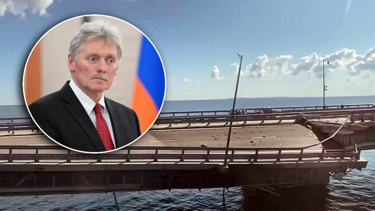 Eksplozje na moście Krymskim. Kreml ogłosił, jaka będzie "odpowiedź"