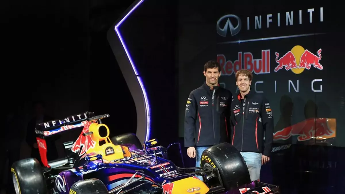 Infiniti Red Bull RB9 dla Vettela i Webbera