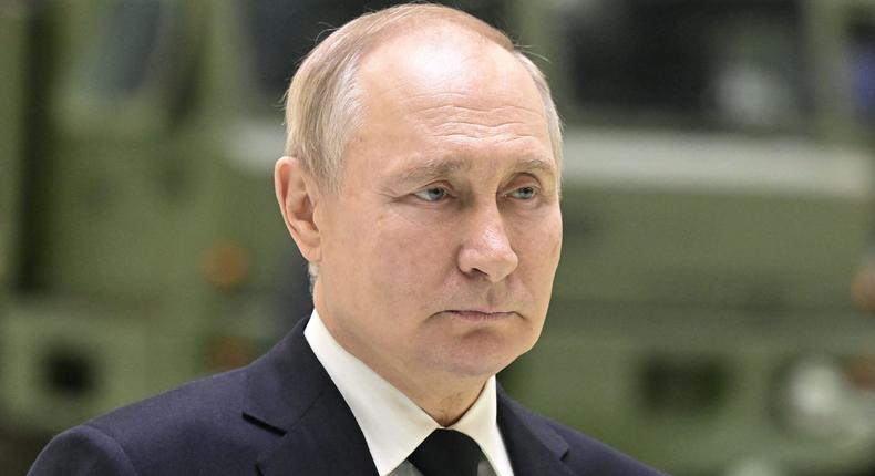 Russian President Vladimir Putin.ILYA PITALEV/SPUTNIK/AFP via Getty Images