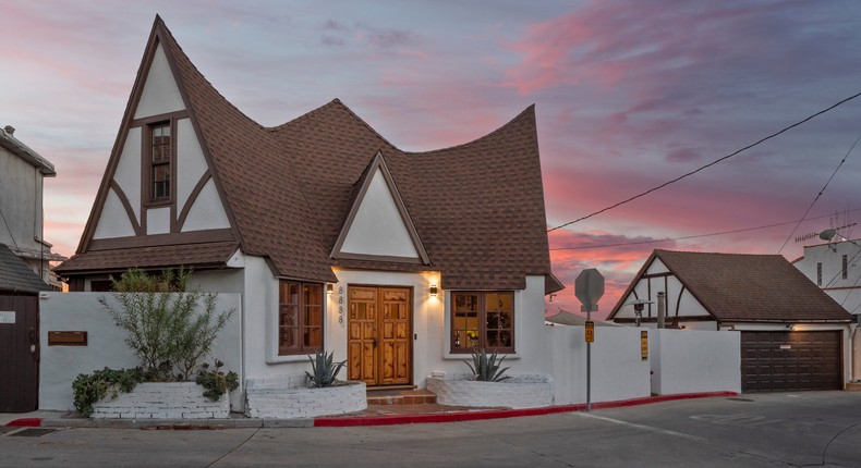 The exterior of the storybook house.Jonathan Goldman Blue/Gold Media