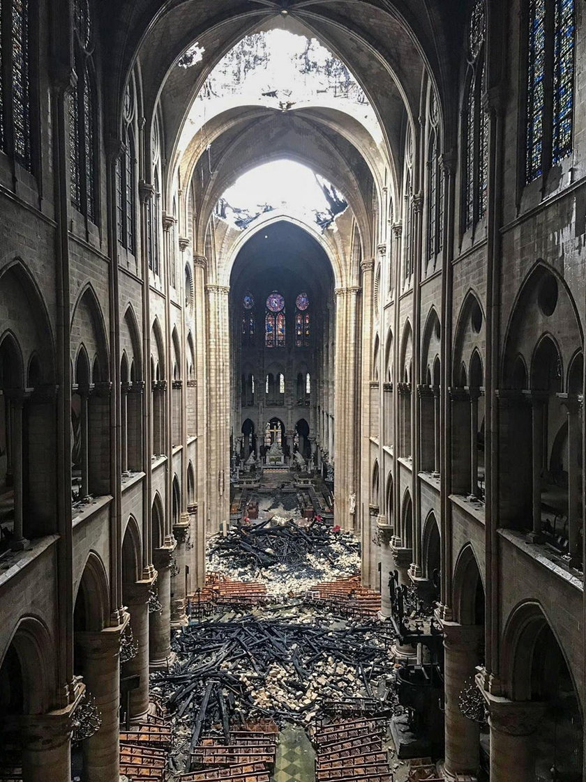 Pożar katedry Notre-Dame w Paryżu