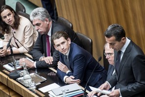 Session of the national assembly at the parliament in VIenna