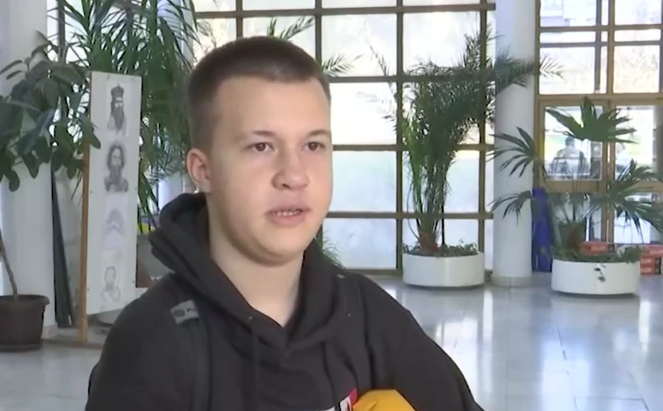 Mateja Stevanović, učenik