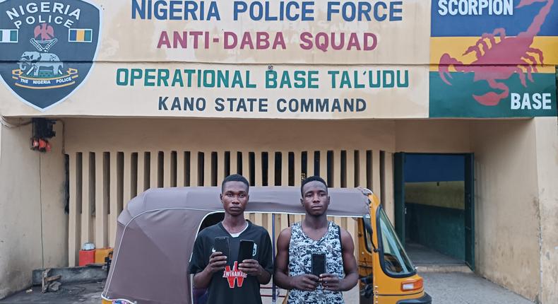 Thieves who specialize in robbing with tricycles arrested in Kano
