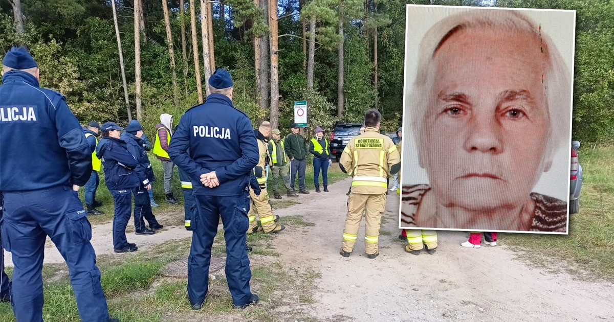 Pani Jadwiga wyszła na grzyby i zniknęła. Pomóżmy ją odnaleźć. Ważne szczegóły