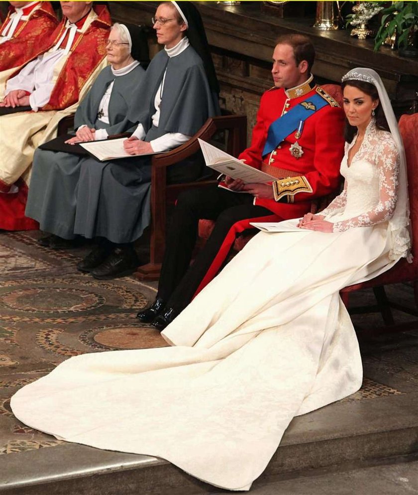 Suknia ślubna Kate Middleton! FOTO