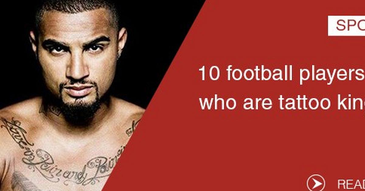 10 football players who are tattoo kings | Pulse Ghana