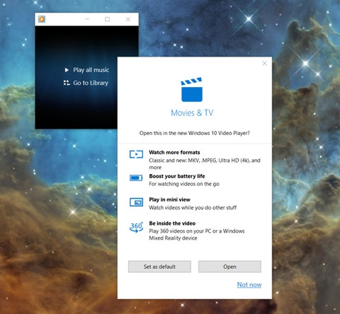 Nowy Media Player wydany na Windows 10