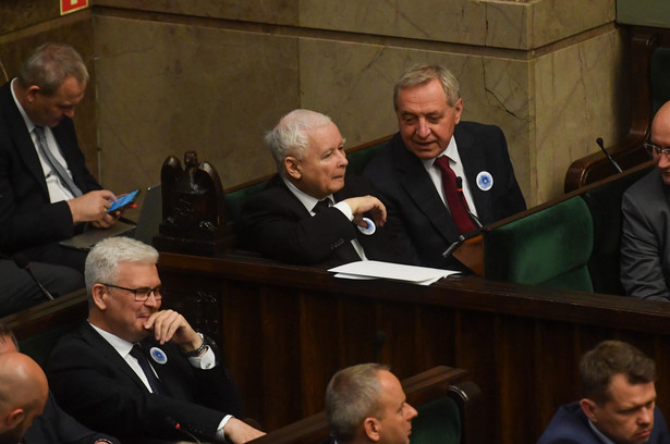 Jarosław Kaczyński i Henryk Kowalczyk