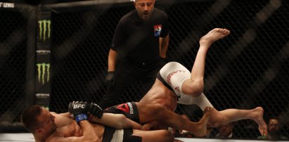 Polak połamał rywalowi rękę! Brutalna noc w UFC