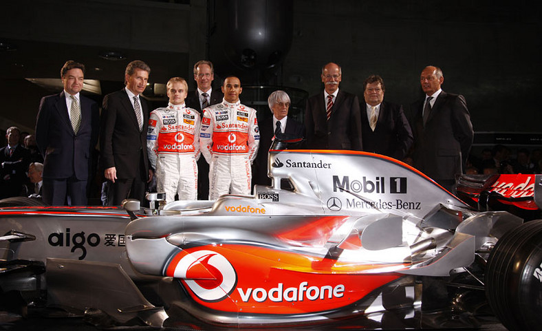 Vodafone McLaren-Mercedes w 2008 roku (historia, prezentacja)