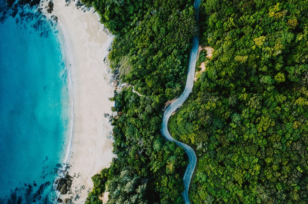 Zátoka na ostrove Koh Lanta, Thajsko