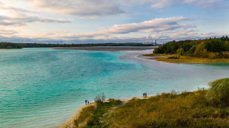 Jezioro Turkusowe w Koninie