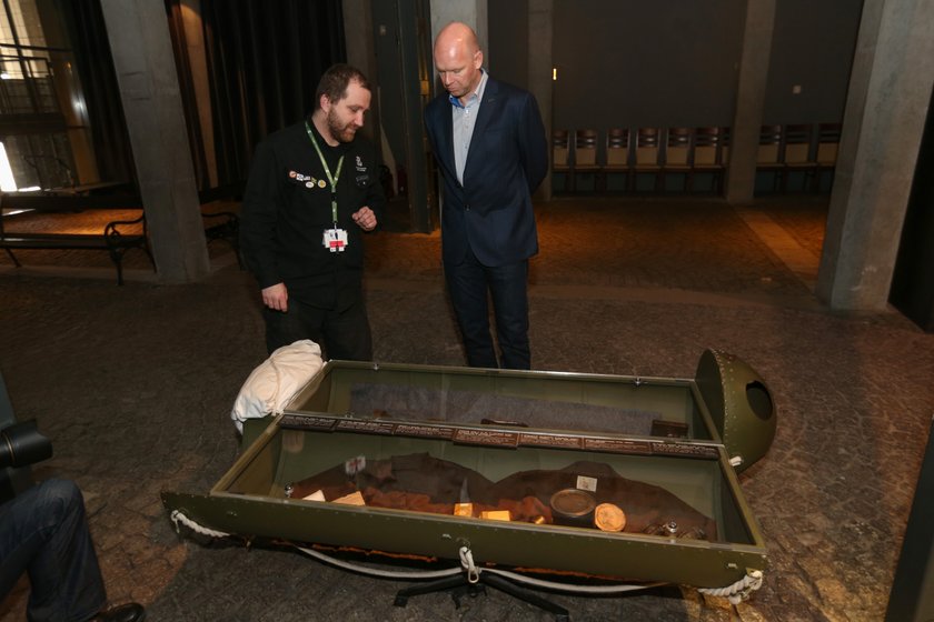 Berg odwiedził Muzeum Powstania Warszawskiego