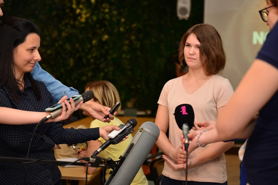 Irena Josifoski, učenica IT odeljenja Prve gimnazije u Beogradu