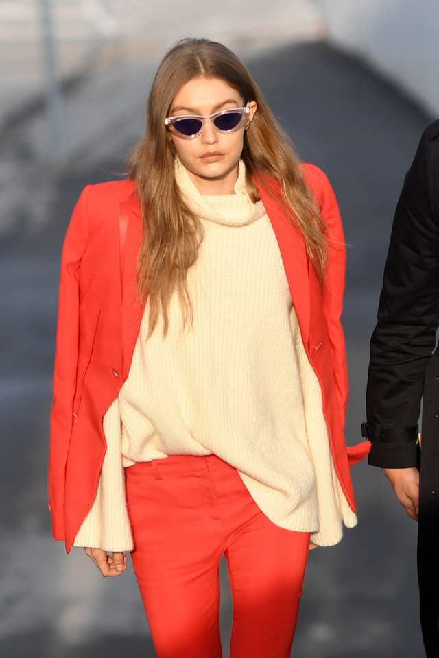 Gigi Hadid na Milan Fashion Week 2017