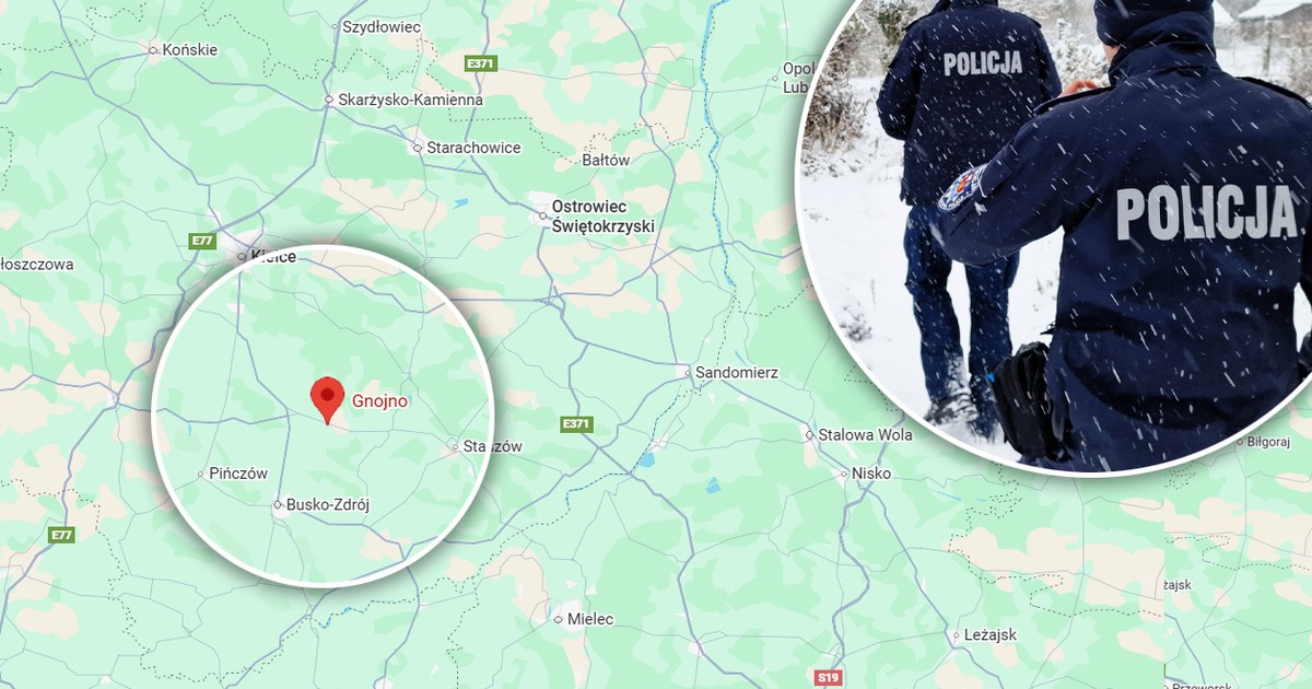 Zwłoki młodego mężczyzny znajdowały się 200 m od domu. Zamarzł na śmierć?