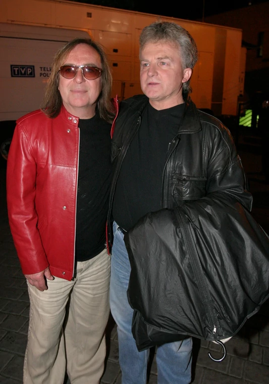 Romuald Lipko i Felicjan Andrzejczak w 2004 r.