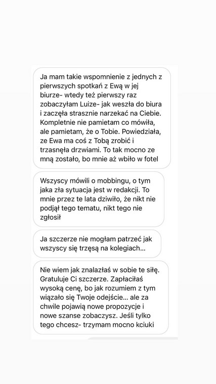 Anna Wendzikowska publikuje wiadomości od pracowników i byłych pracowników TVN