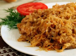 Jak zrobić kapustę z grzybami. Prosty przepis