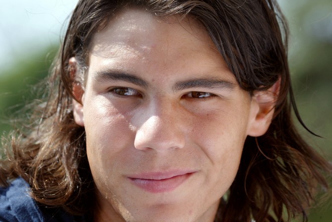Rafael Nadal na početku karijere