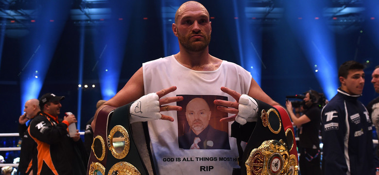 "Tyson Fury wróci na sto procent"