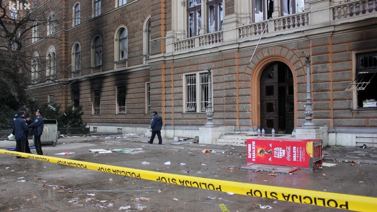 Posledice napada na državne organe u Sarajevu