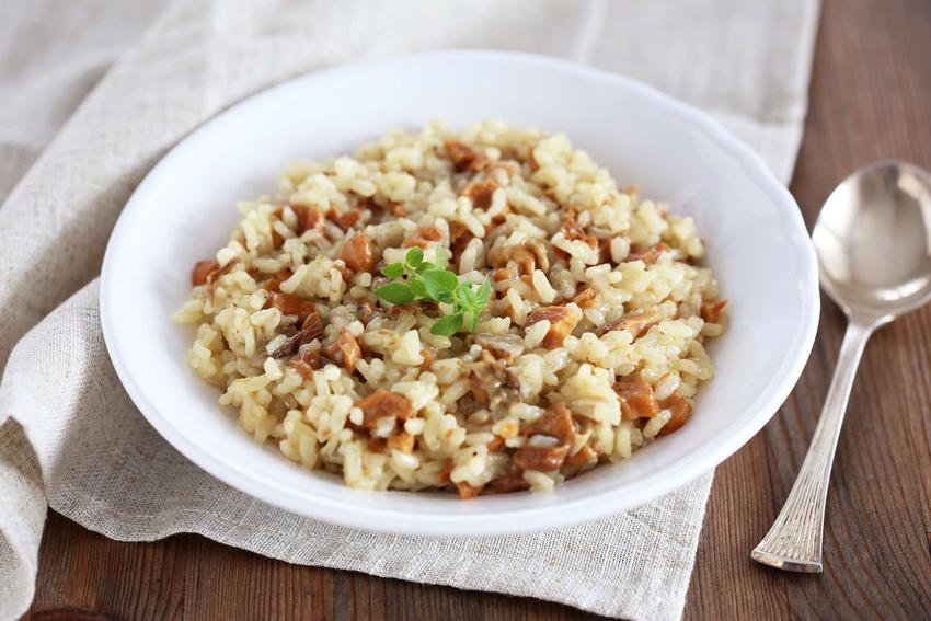 Risotto z kurkami