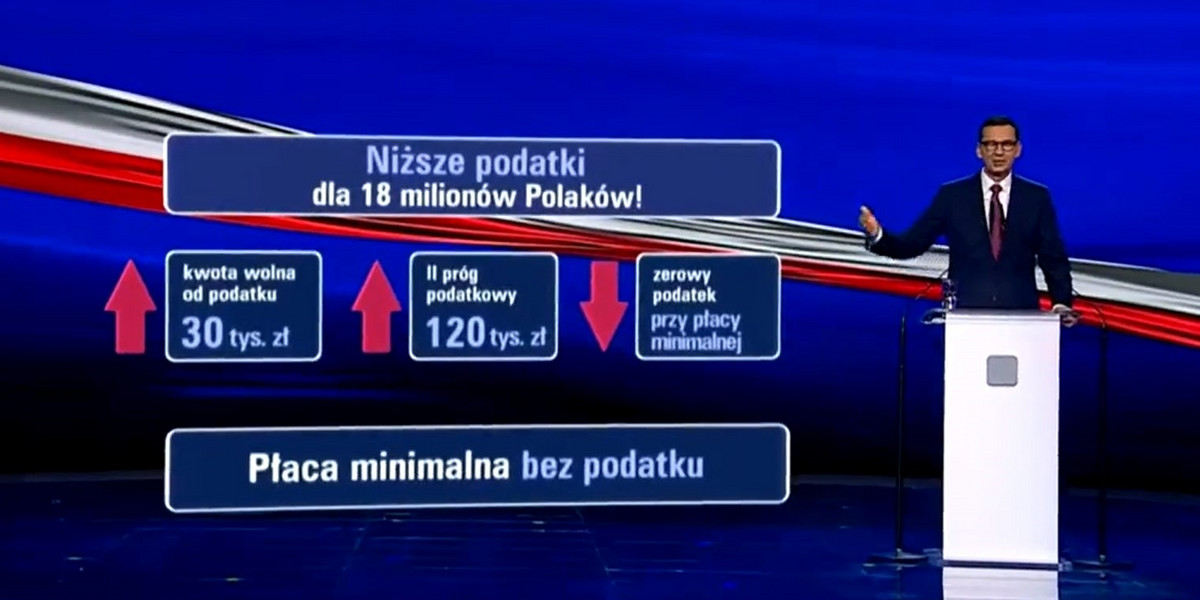 Chociaż jeszcze nie ma konkretów, PiS twierdzi, że obniży podatki 18 milionom Polaków.