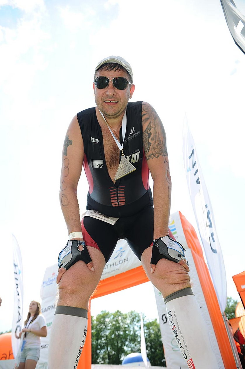 Tomasz Karolak triathlon