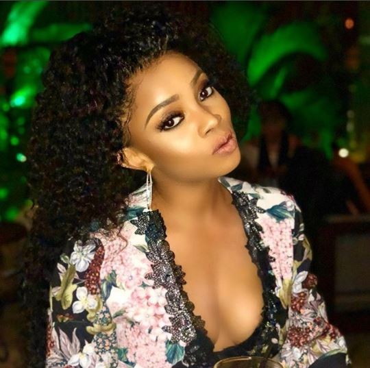 Toke Makinwa obviously shocked at the Senator's actions, expressed her disdain for her his action [Instagram/TokeMakinwa] 