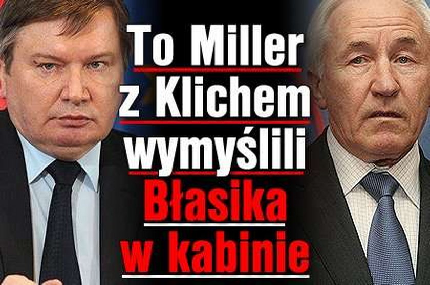 To Miller z Klichem wymyślili Błasika w kabinie