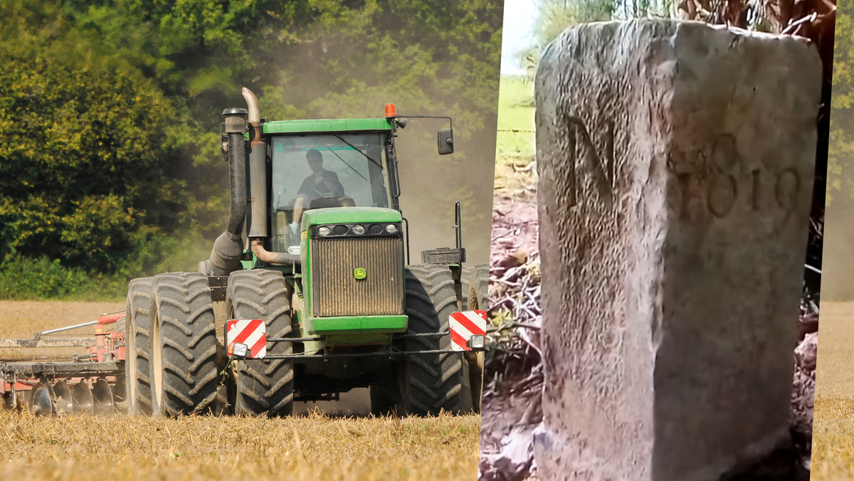 Belgijski rolnik przypadkowo przesunął granicę Belgii z Francją