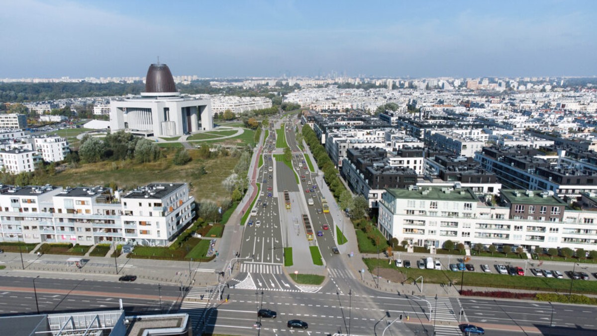 W Warszawie rusza budowa trasy tramwajowej do Wilanowa. Duże zmiany w ruchu