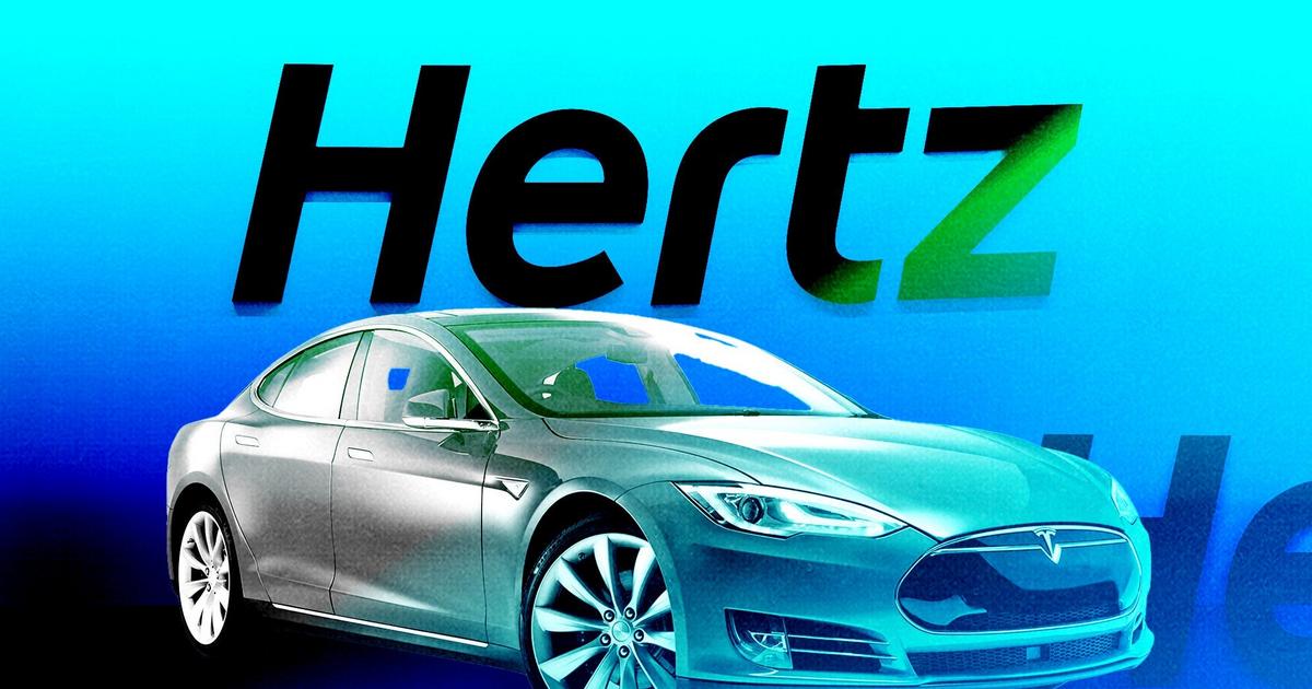 Hertz says it's selling 20,000 EVs, in part because they're too