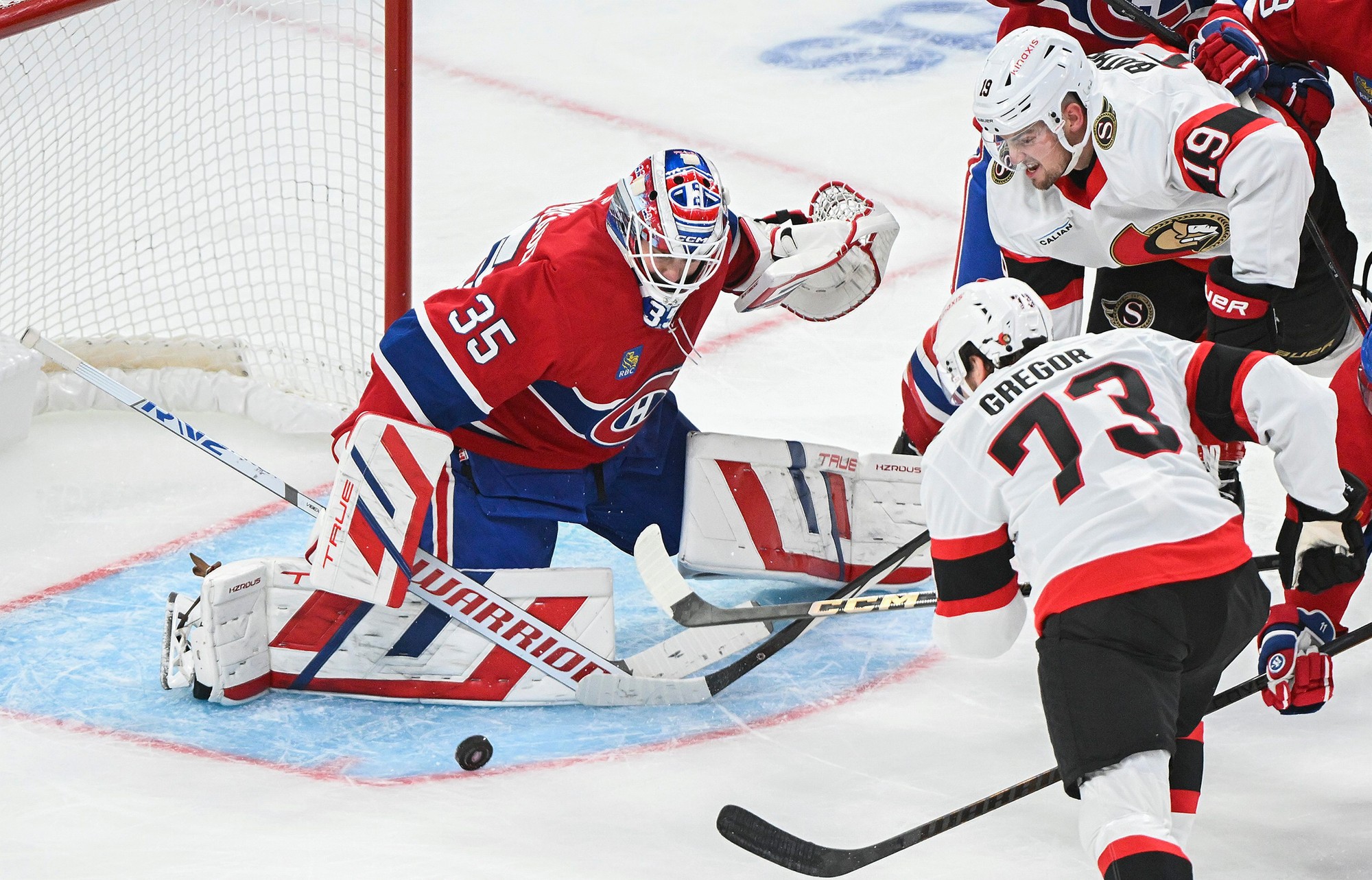 Zápas NHL: Montreal Canadiens - Ottawa Senators.