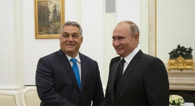 Orban and Putin have held talks at least annually over the last five years