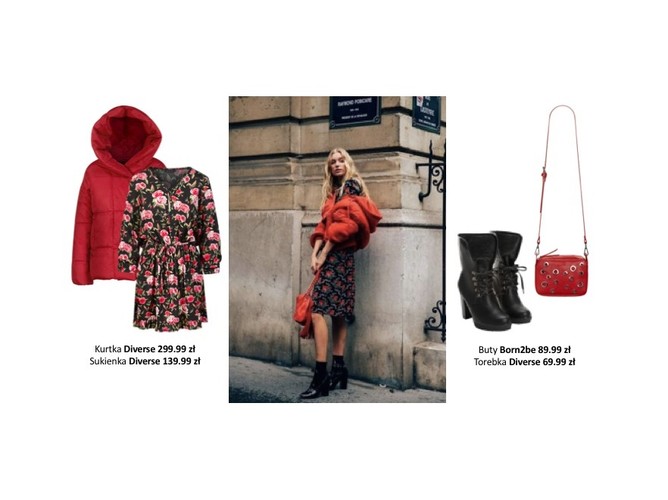 STYLIZACJE z ubraniami w kwiaty