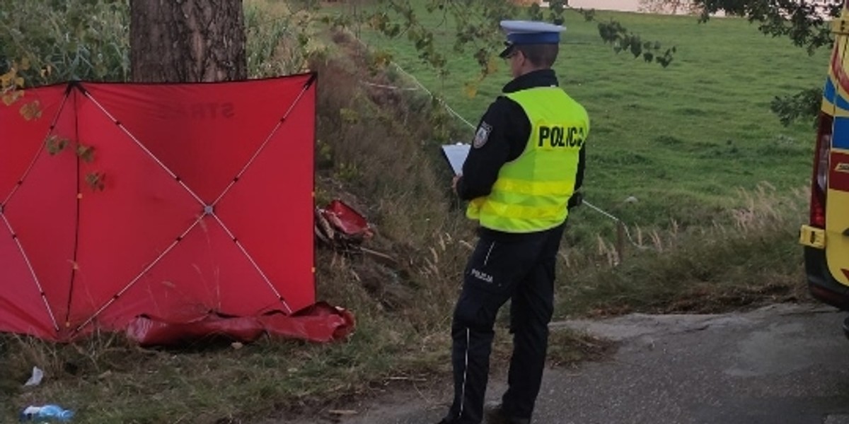 Tragiczny wypadek w Wysinie. Nie żyje 2-letnie dziecko.