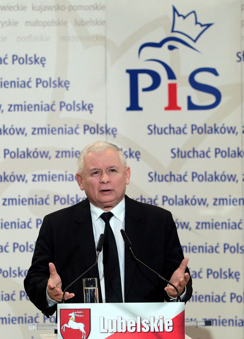 Prezes PiS Jarosław Kaczyński