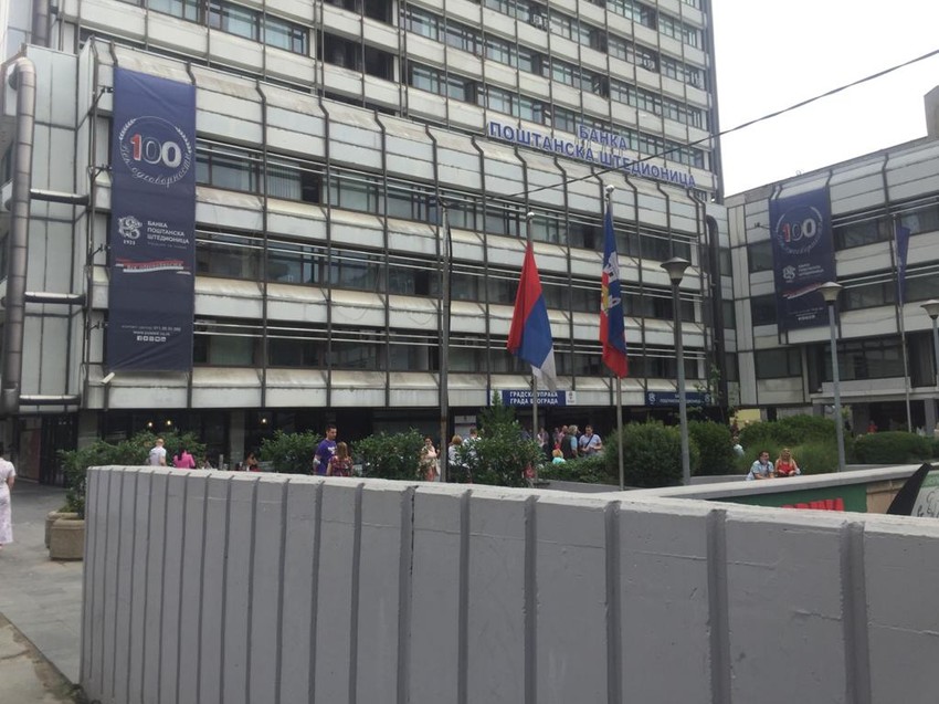 poštanska štedionica bomba