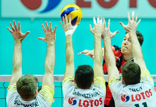 PlusLiga: Siatkarze Lotosu Trefla Gdańsk pokonali Resovię Rzeszów