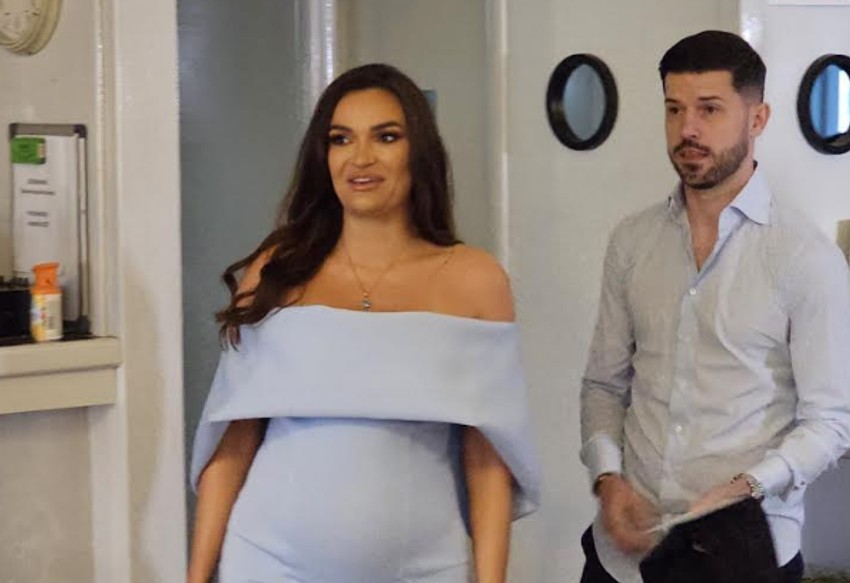 Tamara Milutinović sa mužem