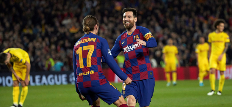 Liga Mistrzów: Messi ze 114. golem, Barcelona z awansem. Kontrowersyjna decyzja Marciniaka
