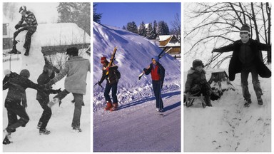 Z mnóstwem śniegu i wyjątkowym klimatem. Ferie zimowe przed laty [ZDJĘCIA]