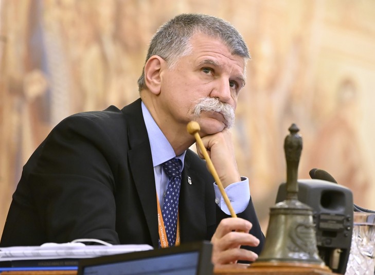 Kövér László házelnök rendszeresen bünteti súlyos milliókra az ellenzéki parlamenti képviselőket /Fotó: MTIKovács Tamás