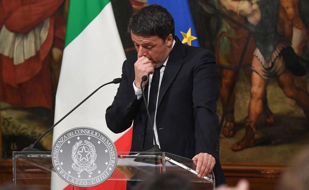 Premier Matteo Renzi złożył dymisję na ręce prezydenta