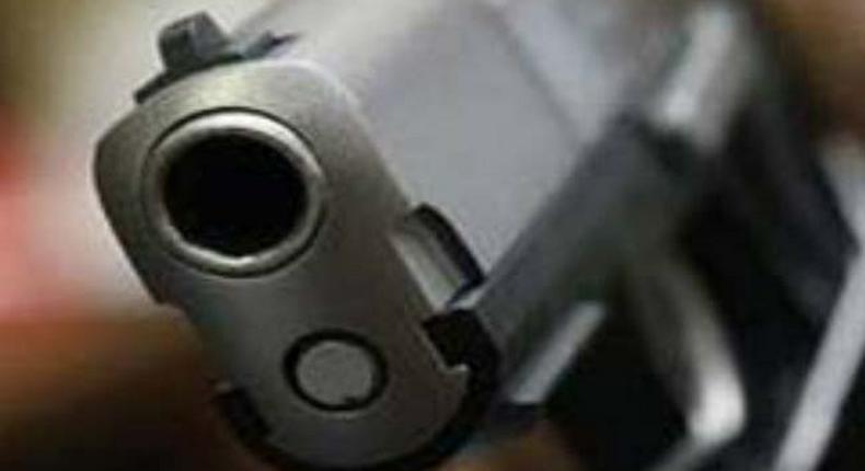 Militant suspect kills father and is shot dead by police